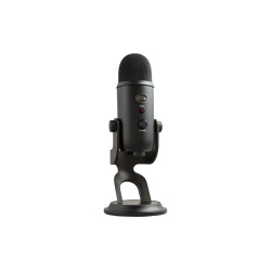 Настолен микрофон Logitech Blue YETI - Blackout