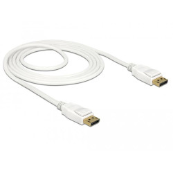Delock Cable DisplayPort 1.2 male > DisplayPort male 4K 60 Hz 1.5 m