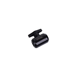 Alphacool Eiszapfen 2-way ball valve G1/4, Deep Black