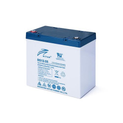 Lead Battery gel for solar systems RITAR (DG12-55)12V/55Ah -229 / 138 /211 mm  F15/M6 / F11/M6  RITAR