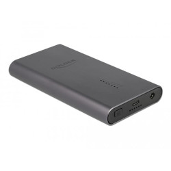 Delock External Enclosure for 2 x M.2 NVMe PCIe SSD with USB Type-C female and Clone function