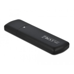 Delock External USB Type-C Combo Enclosure for M.2 NVMe PCIe or SATA SSD, tool free
