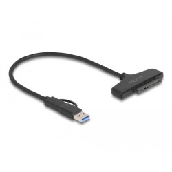 Delock USB to SATA 6 Gb/s Converter with USB Type-C or USB Type-A connector