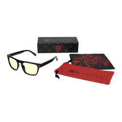 Gaming Glasess GUNNAR x World of Warcraft Horde Edition Onyx - Amber