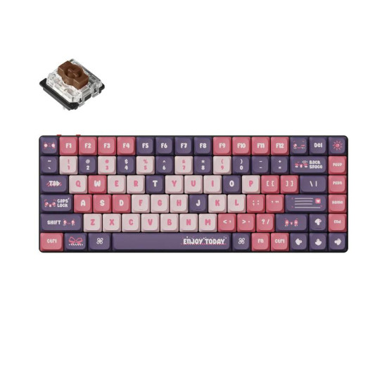 Геймърска механична клавиатура Keychron K3 Pro Black SE QMK/VIA Black SE Геймърска механична клавиатура Keychron K3 Pro Black SE QMK/VIA Black SE