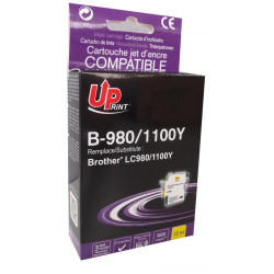 Ink cartridge UPRINT LC980/1100 BROTHER, Yellow