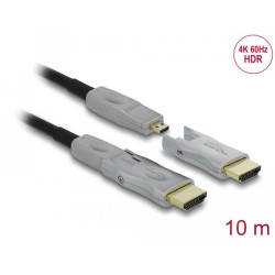 Delock Active Optical Cable HDMI 4K 60 Hz 10 m