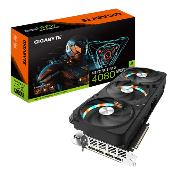 Видео карта GIGABYTE RTX 4080 SUPER GAMING OC 16GB GDDR6X Видео карта GIGABYTE RTX 4080 SUPER GAMING OC 16GB GDDR6X