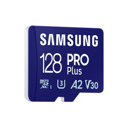 Memory card Samsung PRO Plus microSD Card (2023), 128GB, Adapter