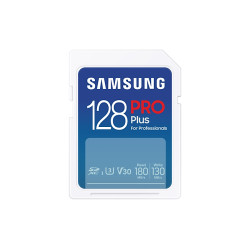 Memory card Samsung PRO Plus SD Card (2023), 128GB, White