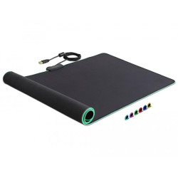Delock USB Mouse Pad 920 x 303 x 3 mm with RGB Illumination