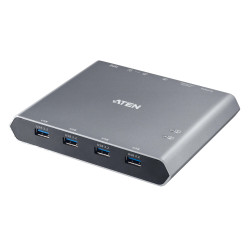 KVM превключвател, ATEN US3311, 2-портов, 4K, DisplayPort, USB-C, (поддържа до 8K)