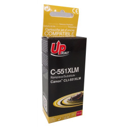 Ink cartridge UPRINT CLI-551XL CANON, WITH CHIP, Magenta