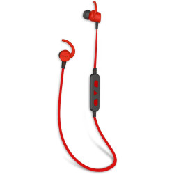 Wireless Bluetooth Headphones ear buds MAXELL BT100 SOLID, RED