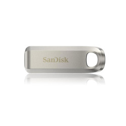 USB stick SanDisk Ultra Luxe, 64GB, USB 3.2 Gen 1, USB-C, Silver