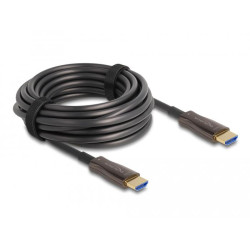 Delock Active Optical HDMI Cable with metal armouring 8K 60 Hz 30 m