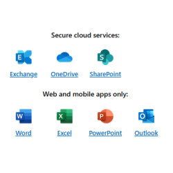 Microsoft 365 Business Basic (no Teams)