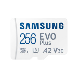 Memory card Samsung EVO Plus microSDXC, 256GB, Adapter