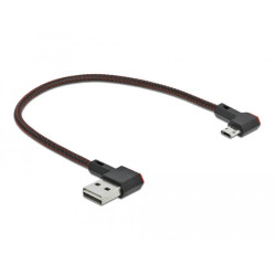Delock EASY-USB 2.0 Cable Type-A male to EASY-USB Type Micro-B male 0.2 m