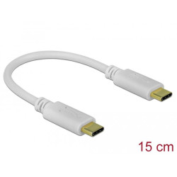 Delock USB Type-C Charging Cable 15 cm PD 100 W with E-Marker