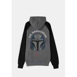 Hoodie DIFUZED The Mandalorian - Men's Zipper, 2XL