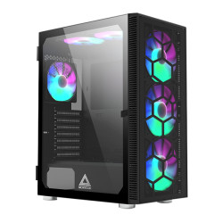 Case MONTECH X3 Glass RGB - Black