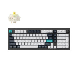 Mechanical keyboard Keychron Q5 Max QMK Carbon Black - Gateron Jupiter Banana