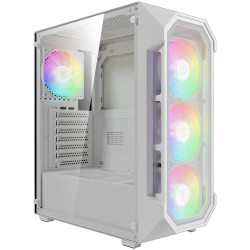 Case Gamdias AURA GC1 Elite White - Mesh RGB