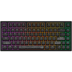 Gaming Mechanical Keyboard Dark Project ALU81A Terra Nostra Black RGB