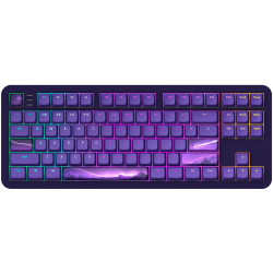 Gaming Mechanical Keyboard Dark Project ALU87B Celestial RGB