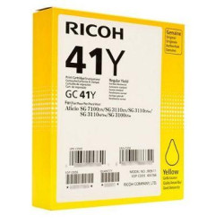 Gel ink RICOH GC41Y ,2200 pages Yellow