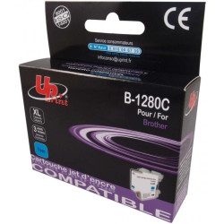 Ink cartridge UPRINT LC1280XL/1240, BROTHER, Cyan