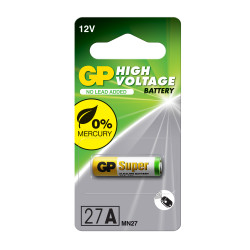 GP Alkaline battery 12 V / Pack  1 pcs. / Alarm A27
