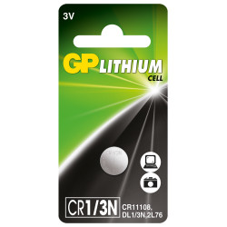 Lithium battery CR-1 / 3N 3V for glucometers and photo GP DL1 / 3N