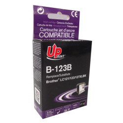 Ink cartridge UPRINT LC121/123/127 BROTHER, Black