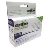 Ink cartridge GENERIK LC123/121/125 BROTHER, (BK-C-M-Y)