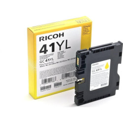 Gel ink RICOH GC 41YL, GelJet SG 2100N/2100DN, 600 pages, Yellow