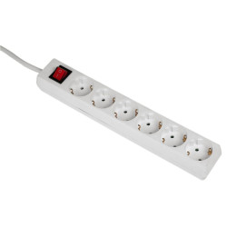 Power Strip HAMA, 6-way, 5m, 108833    