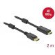 Delock Active DisplayPort 1.2 to HDMI Cable 4K 60 Hz 2 m