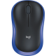 Wireless optical mouse LOGITECH M185, Blue, USB