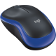 Wireless optical mouse LOGITECH M185, Blue, USB