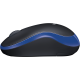 Wireless optical mouse LOGITECH M185, Blue, USB