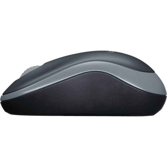 Wireless optical mouse LOGITECH M185, Swift Grey, USB