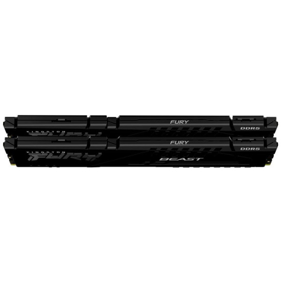 Memory Kingston FURY Beast Black 32GB(2x16GB) DDR5 5600MHz KF556C40BBK2-32