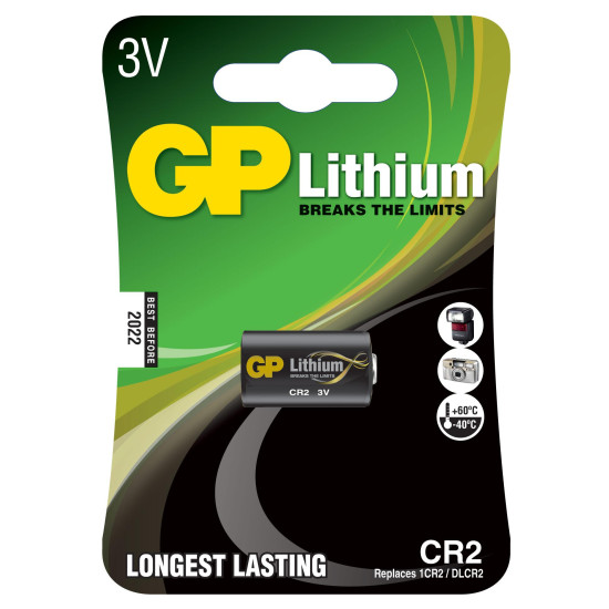 Battery Lithium Photo CR2 3 V GP