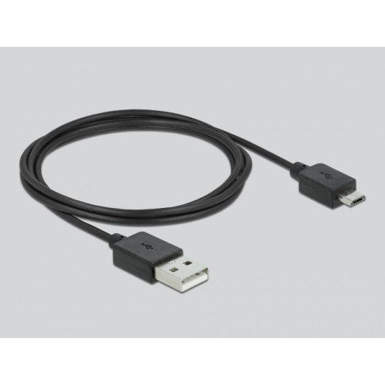 Адаптер Delock 63206, HDMI-A мъжко - DisplayPort женско, 4K 60 Hz, Черен