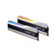 Памет G.SKILL Trident Z5 Silver RGB 32GB(2x16GB) DDR5 6000MHz F5-6000J3636F16GX2-TZ5RS