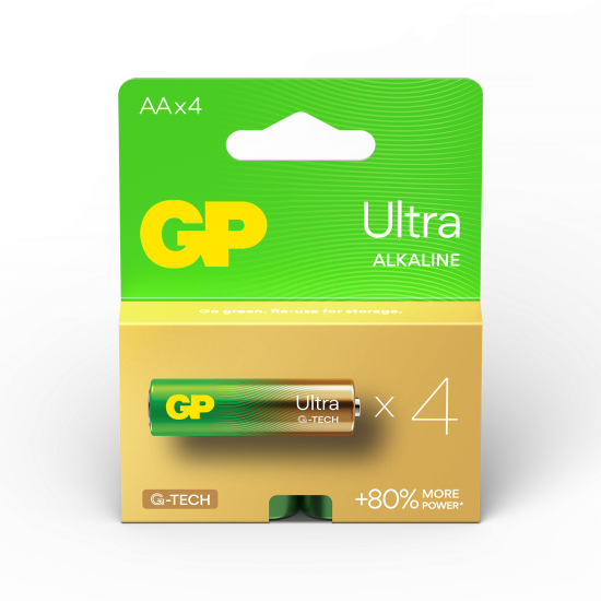 GP Alkaline battery ULTRA LR-6 /4 pcs./ 1.5V