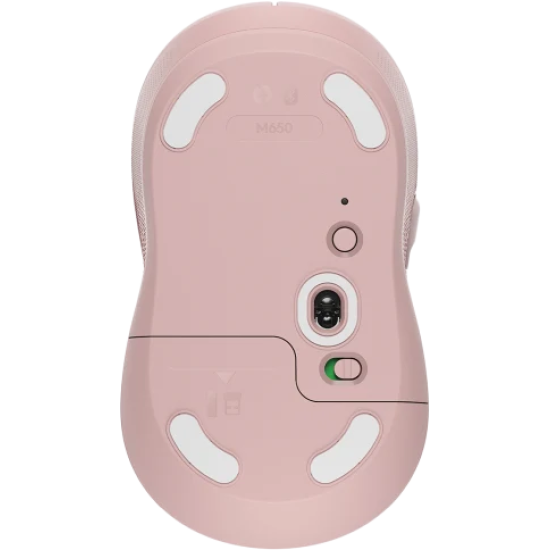 Wireless Mouse Logitech Signature M650 L - Rose, USB