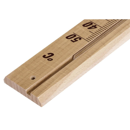 Hama Thermometer, for interior, wood, 20 cm, 186401